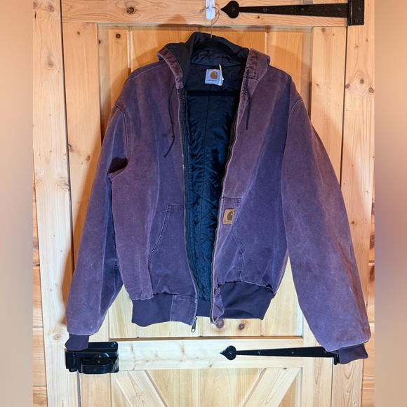 Carhartt Other - Rare Vintage Carhartt J06 Active Jacket - Quilted Lining  Burgundy (BRG) XL
